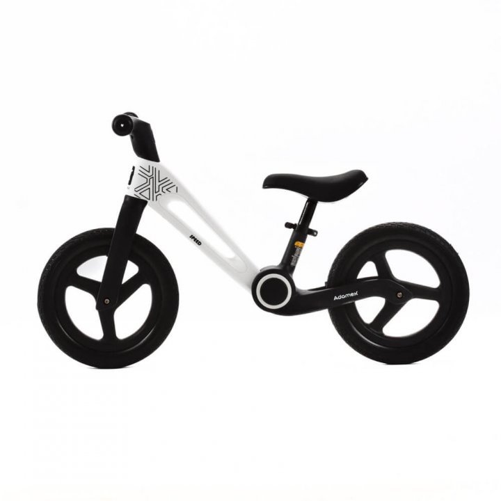 Bicicleta de echilibru pentru copii, Adamex Speed M8, pliabila, fara pedale, cu Saua reglabila si manere confortabile, 2-5 ani, pana la 35 kg, Snow White - 4