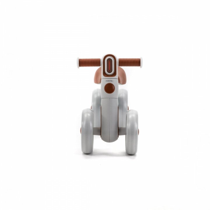 Bicicleta de echilibru pentru copii, Adamex Welly, cu 4 roti, 3 moduri de iluminare LED in ghidon, testata EN71, Caramel Mint - 2