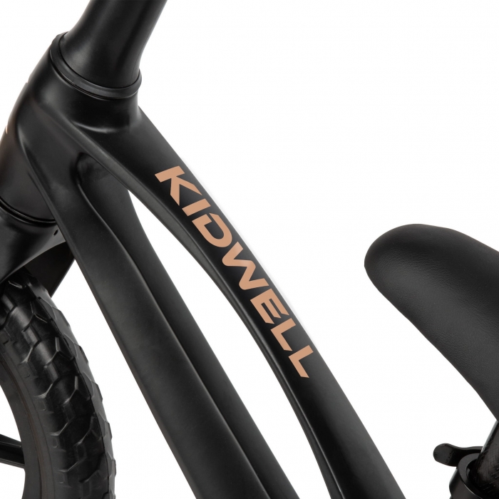 Bicicleta fara pedale, cadru magneziu, roti EVA, Kidwell Vito Negru - 6