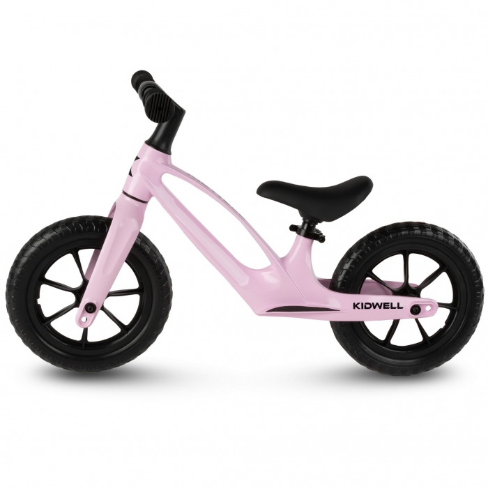 Bicicleta fara pedale, cadru magneziu, roti EVA, Kidwell Vito Roz - 1 | YEO