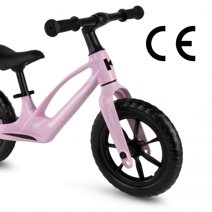 Bicicleta fara pedale, cadru magneziu, roti EVA, Kidwell Vito Roz - 5