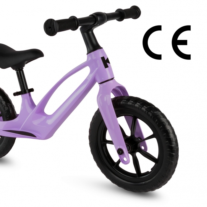 Bicicleta fara pedale, cadru magneziu, roti EVA, Kidwell Vito Violet - 5