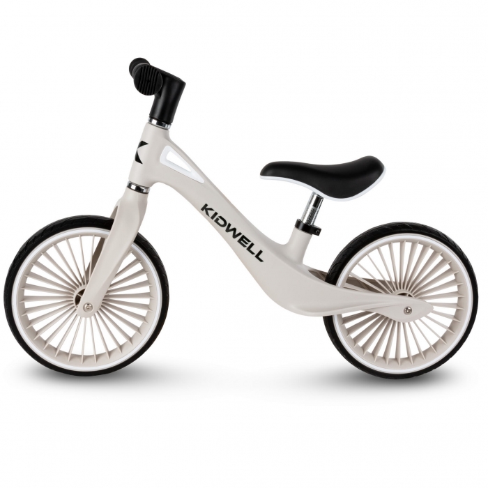 Bicicleta fara pedale, cadru nailon, roti PU, Kidwell NIX Gri - 1 | YEO