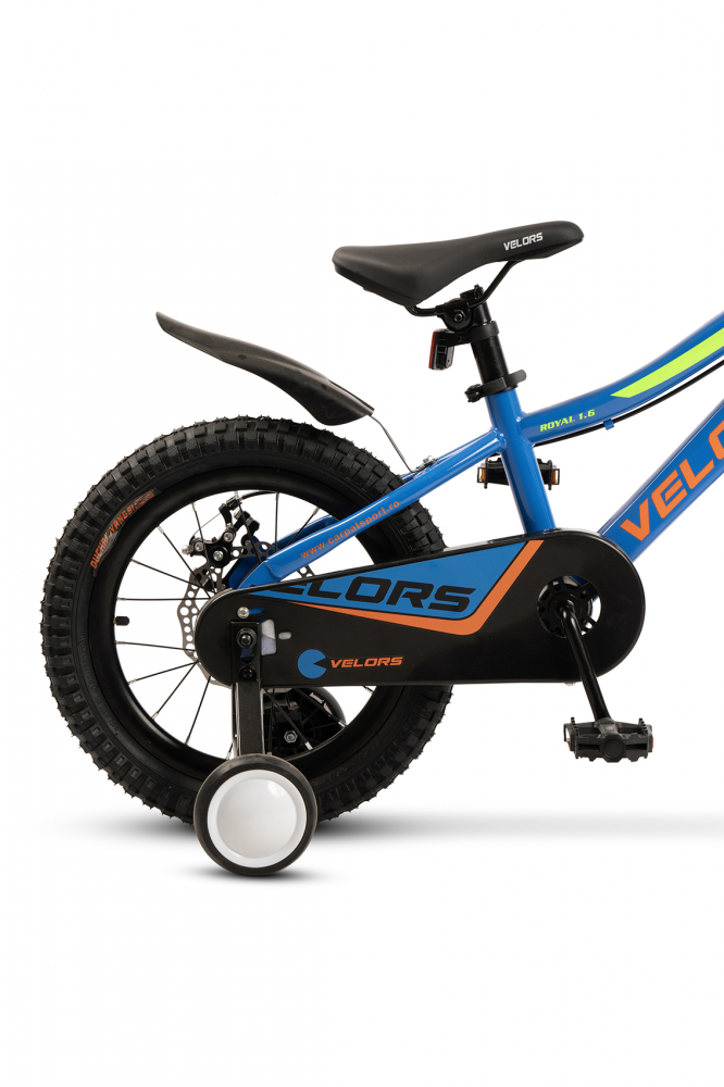 Bicicleta pentru copii Velors V16345A AlbastruVerde, varsta 4-6 ani, roti 16 inch, greutate suportata 50 kg, intre 100-115 cm - 2 | YEO