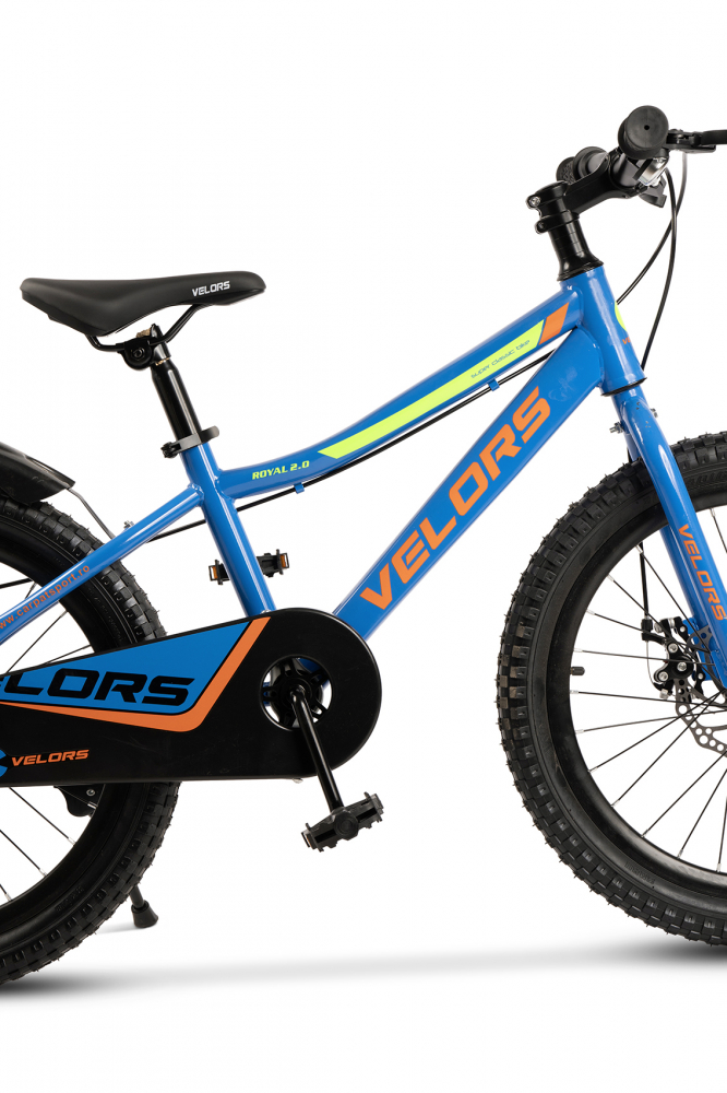Bicicleta pentru copii Velors V20345A AlbastruVerde, varsta 7-10 ani, roti 20 inch, greutate suportata 80 kg, inaltime utilizator 110-140 cm - 3