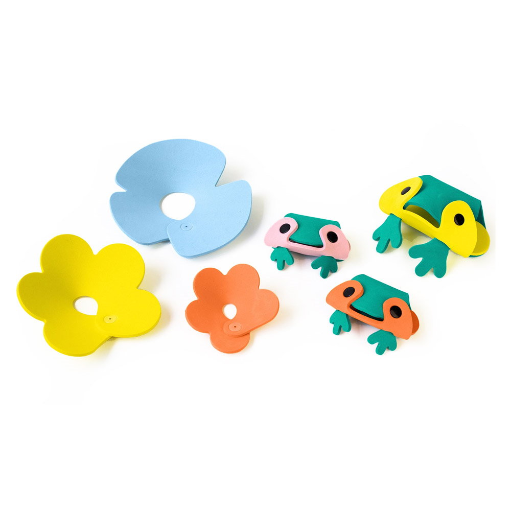 Set jucarii de baie Broscutele simpatice Quut Toys - 2 | YEO