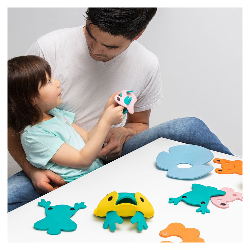 Set jucarii de baie Broscutele simpatice Quut Toys - 3 | YEO
