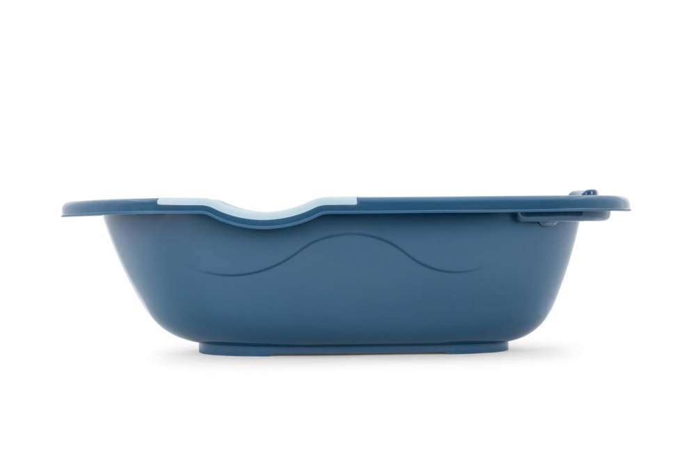 Cadita cu dop de scurgere BabyJem indigo - 1 | YEO