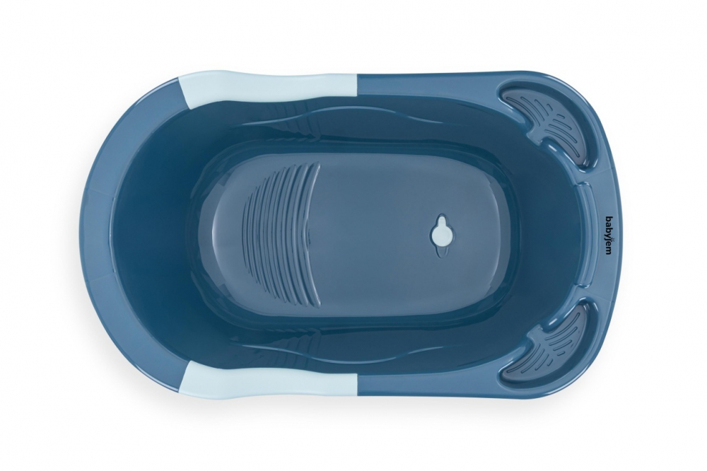 Cadita cu dop de scurgere BabyJem indigo - 3 | YEO