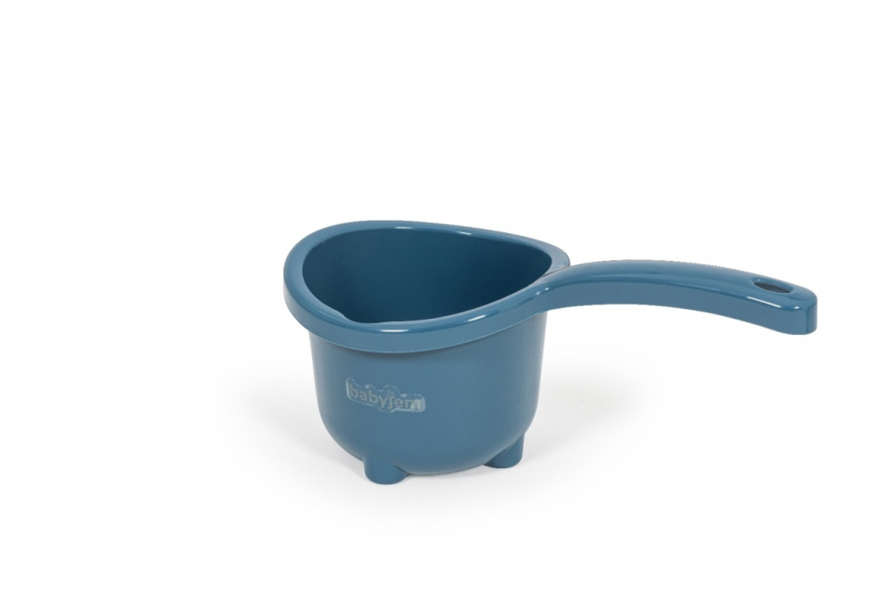 Cana pentru clatire BabyJem cu maner Indigo