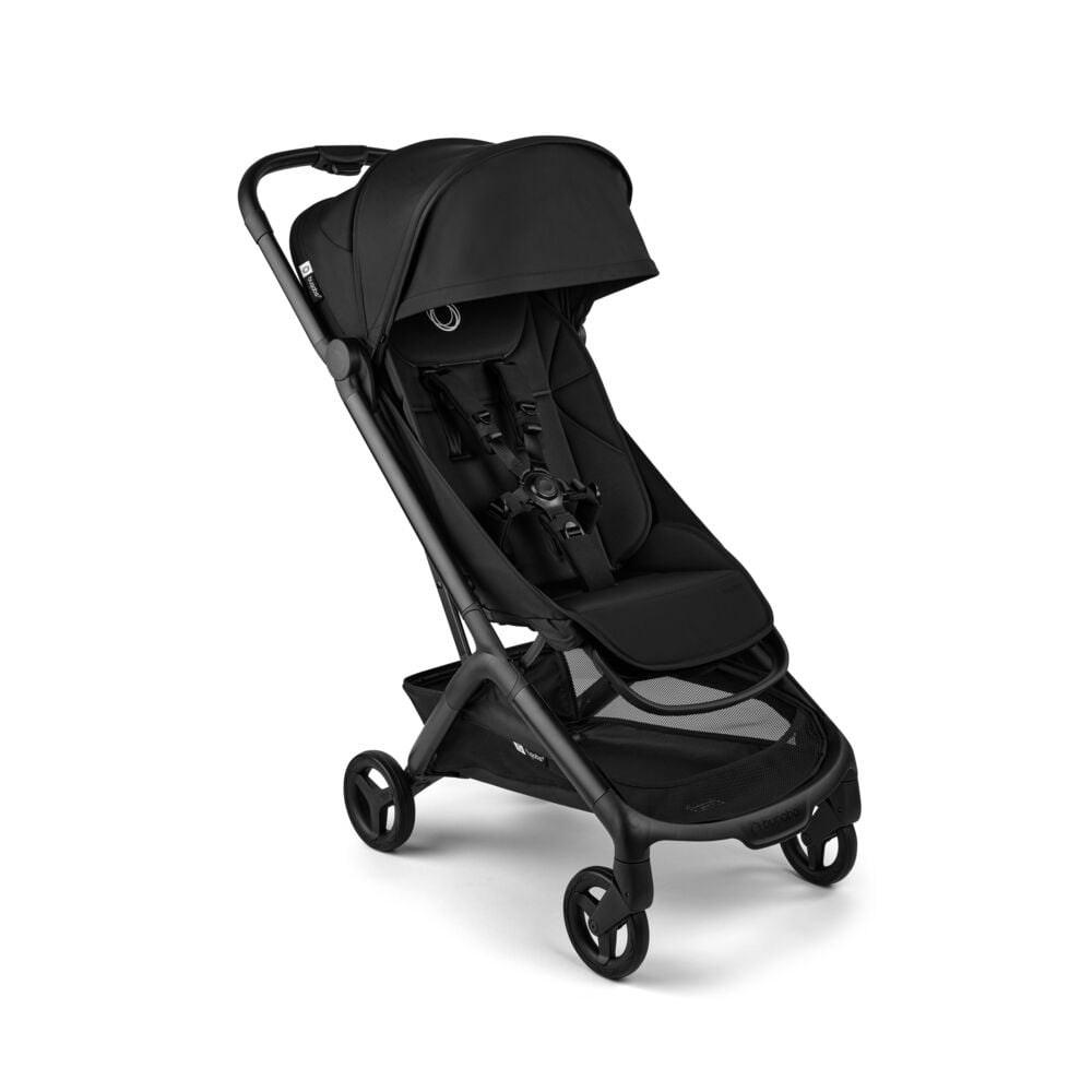 Carucior Bugaboo Butterfly 2 Heritage Black ultra-compact, spatar reglabil, suspensii - 9