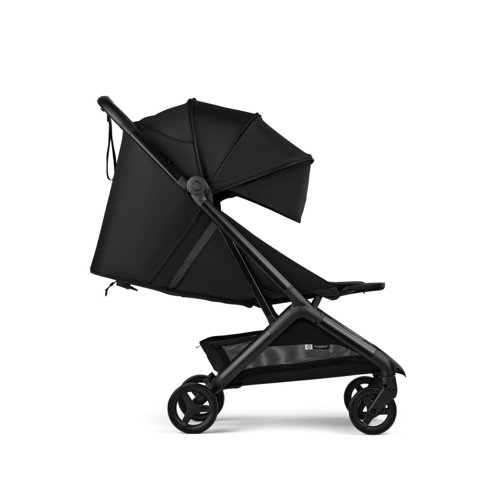Carucior Bugaboo Butterfly 2 Heritage Black ultra-compact, spatar reglabil, suspensii - 2