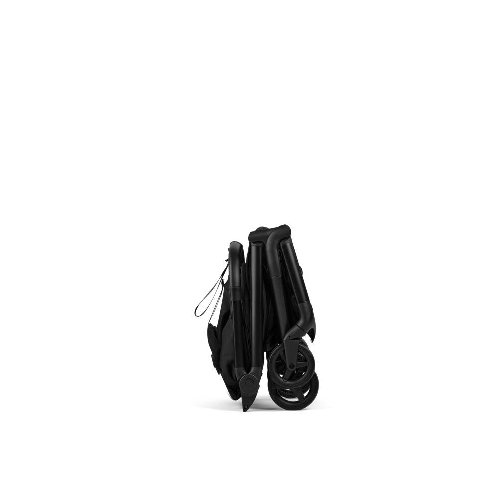 Carucior Bugaboo Butterfly 2 Heritage Black ultra-compact, spatar reglabil, suspensii - 7