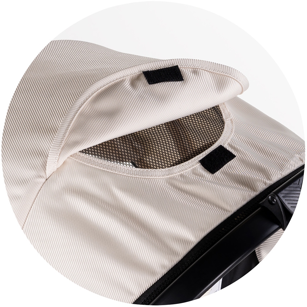 Carucior pentru copii Chipolino Aura 3 in 1 biscotta tranformabil, spatar reglabil, Suspensii, Maner reglabil, accesorii incluse - 3