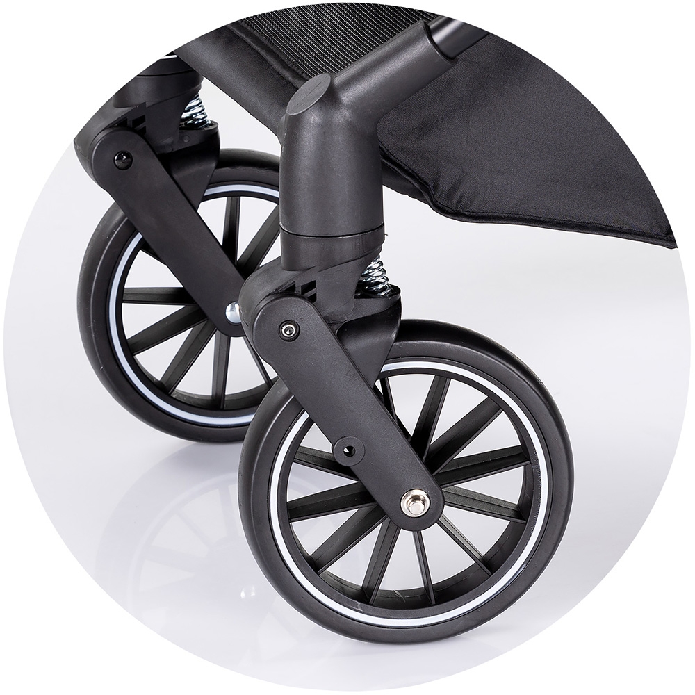 Carucior pentru copii Chipolino Aura 3 in 1 biscotta tranformabil, spatar reglabil, Suspensii, Maner reglabil, accesorii incluse - 4