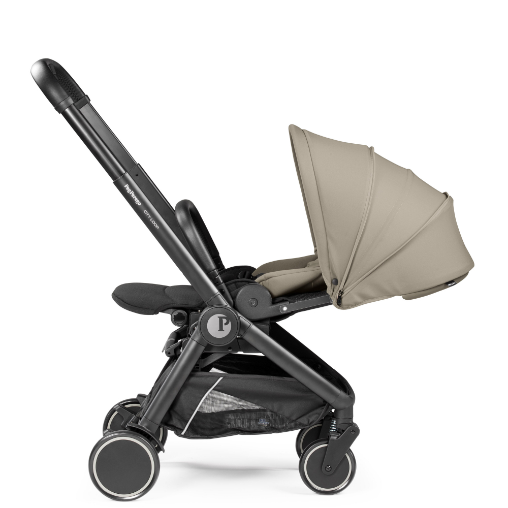 Carucior pentru copii Peg Perego City Loop Vanilla Blend, 0-22 kg, reversibil, spatar reglabil, suspensii - 2 | YEO