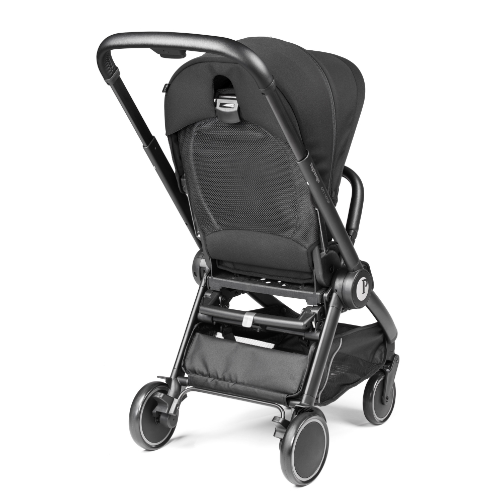 Carucior pentru copii Peg Perego City Loop True Black, 0-22 kg, reversibil, spatar reglabil, suspensii