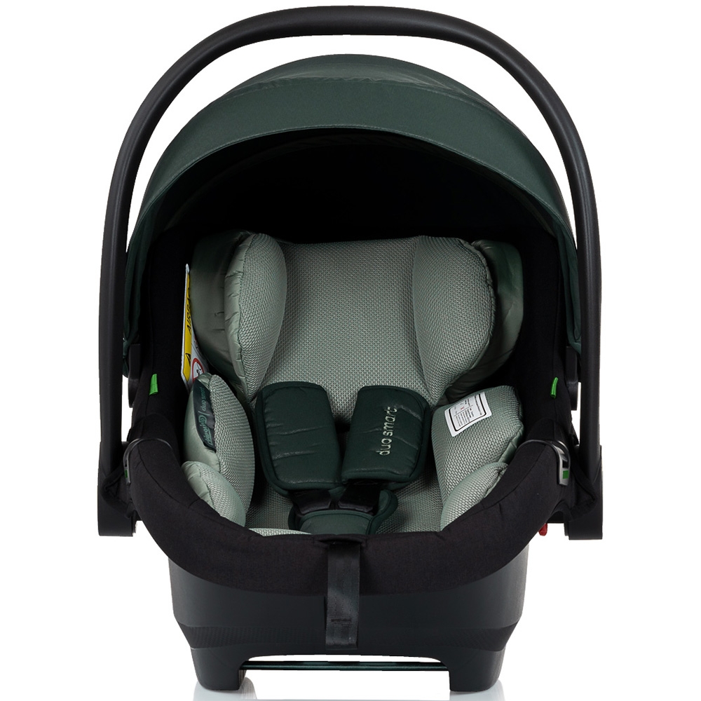 Carucior gemeni Chipolino Duo Smart 3 in 1 basil, Cadru aluminiu, pliere compacta, Suspensii si frana, Spartar reglabil, accesorii incluse - 8