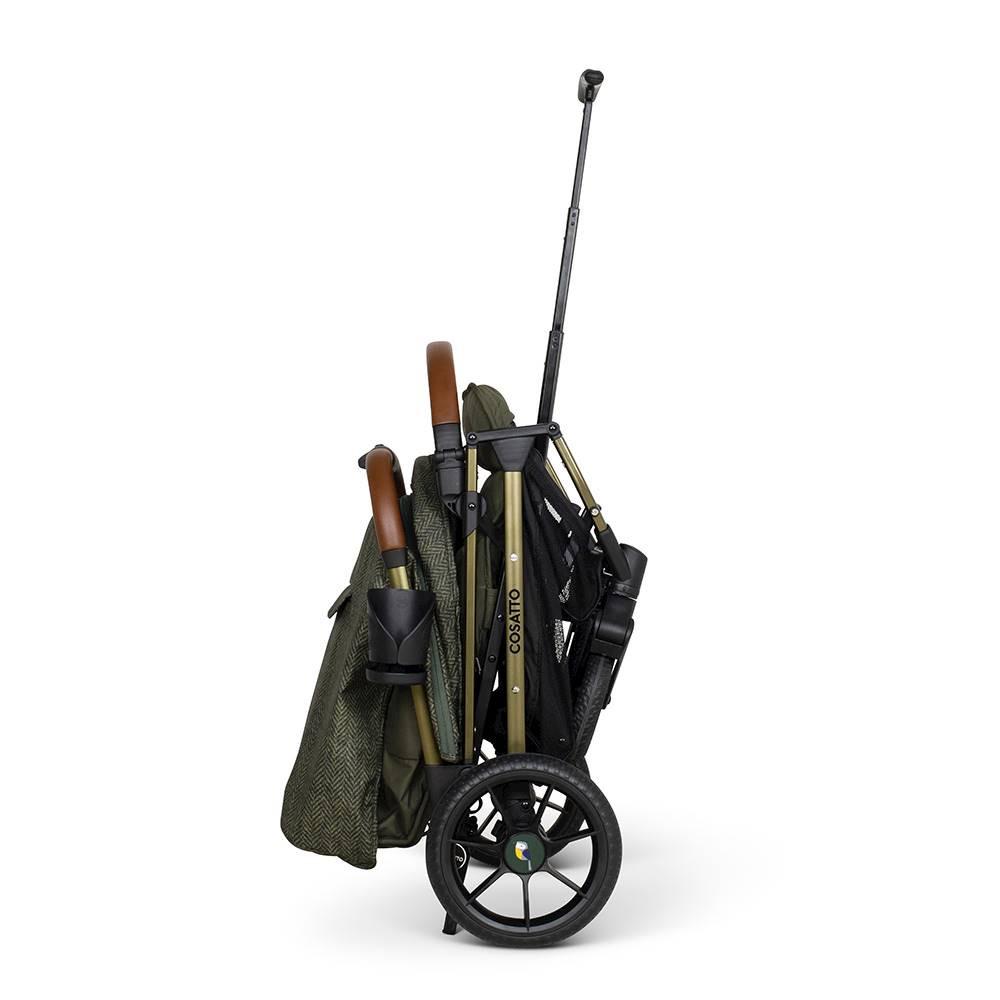 Carucior pentru copii Cosatto Woosh Trail Bureau 0-25 kg, Sistem Troller, Material Ecologic, Suport pahar, Husa de ploaie