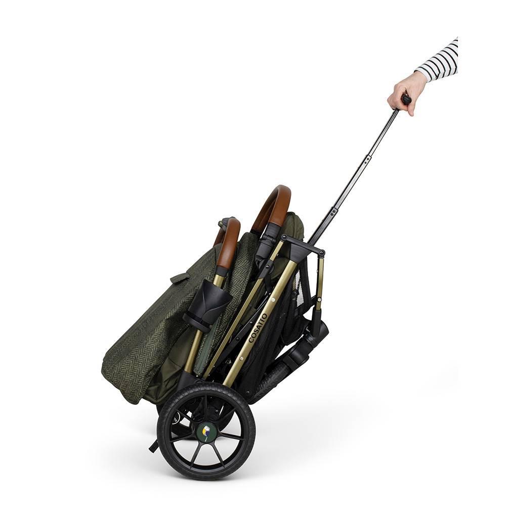 Carucior pentru copii Cosatto Woosh Trail Bureau 0-25 kg, Sistem Troller, Material Ecologic, Suport pahar, Husa de ploaie - 4