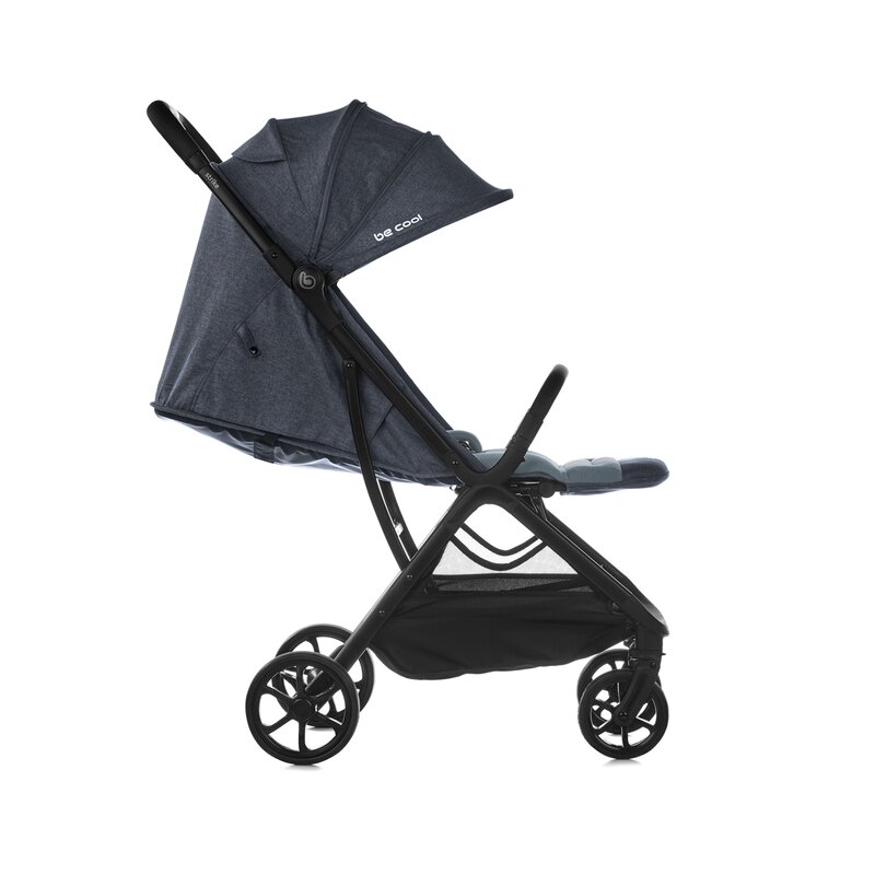 Carucior sport Be Cool Strike Be Azure cu pliere automata, roti cu suspensii, spatar reglabil - 1
