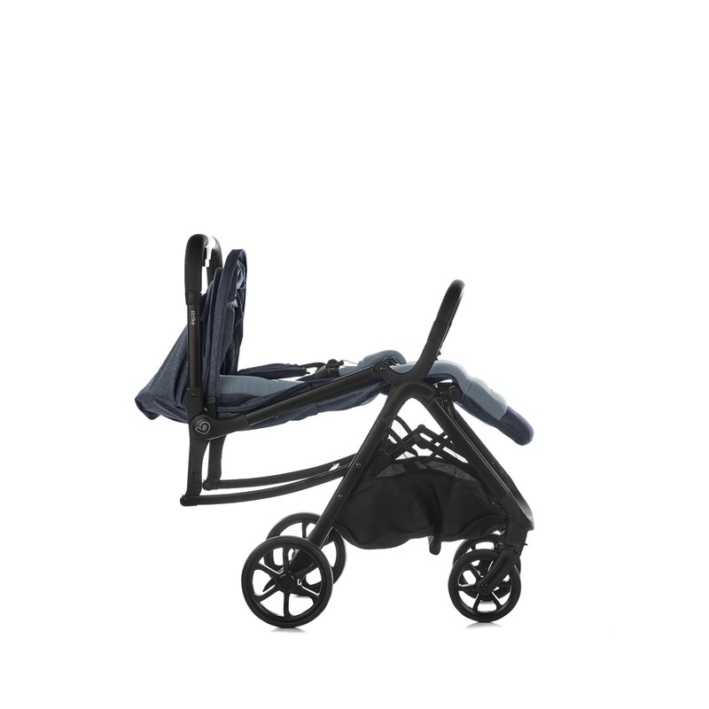 Carucior sport Be Cool Strike Be Azure cu pliere automata, roti cu suspensii, spatar reglabil - 2