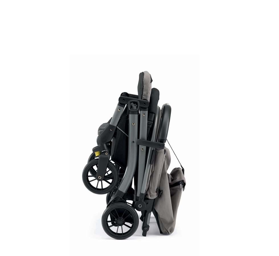 Carucior sport Compass 2.0 Grey CAM, 0-4 ani, spatar reglabil, suspensii, sistem tip troller, suport picioare ajustabil + accesorii - 4