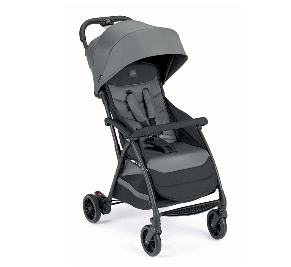 Carucior sport Giramondo Grigio Piombo CAM, 0-4 ani, UV 50+, spatar reglabil, suspensii, suport picioare ajustabil - 5