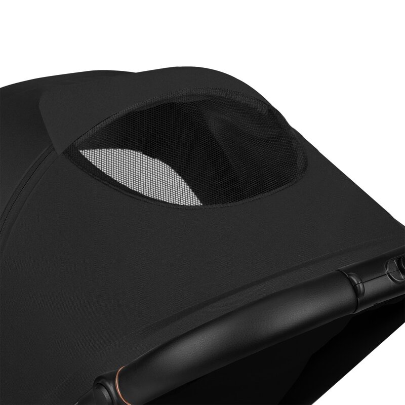 Carucior sport Lionelo Mira Negru, maner reglabil in 5 pozitii, spatar si suport de picioare reglabile, plasa de tantari si suport biberon incluse, Conform cu EN1888-1, EN1888-2, Testare SGS - 2