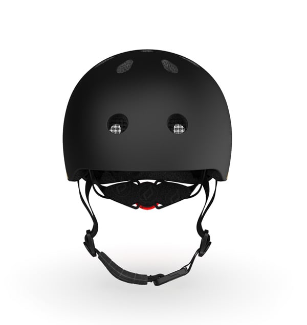 Casca de protectie pentru copii, sistem de reglare magnetic cu led, XXS-S, 45-51 cm, 1 an+, Black, Scoot Ride - 1 | YEO