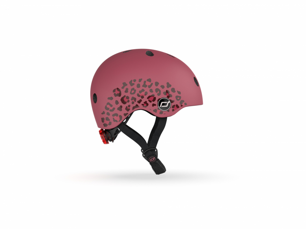 Casca de protectie pentru copii, sistem de reglare magnetic cu led, XXS-S, 45-51 cm, 1 an+, Wildcat, Scoot Ride - 1 | YEO