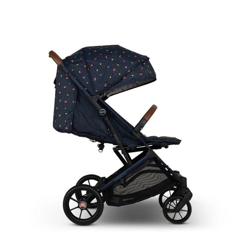 Carucior pentru copii Cosatto Woosh Trail Doodle Days 0-25 kg, Sistem Troller, Material Ecologic, Suport pahar, Husa de ploaie - 1