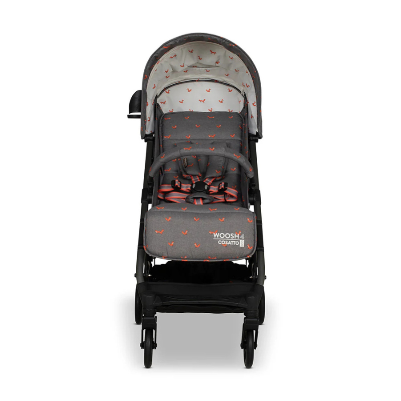 Carucior pentru copii Cosatto Woosh 4 Foxling 0-25 kg, Sistem Troller, Material Ecologic, Suport pahar, Husa de ploaie - 1