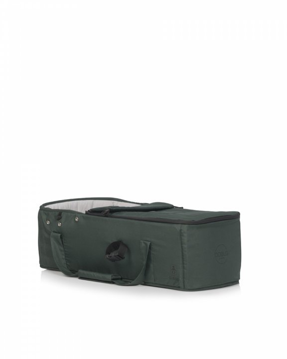 Cosulet port bebe tip landou Euro Cart Doblo CarryMe, cu intaritura, manere pentru transport, cu husa de picioruse si capotina, dimensiune 72 x 30 x 21 cm, Jungle - 3