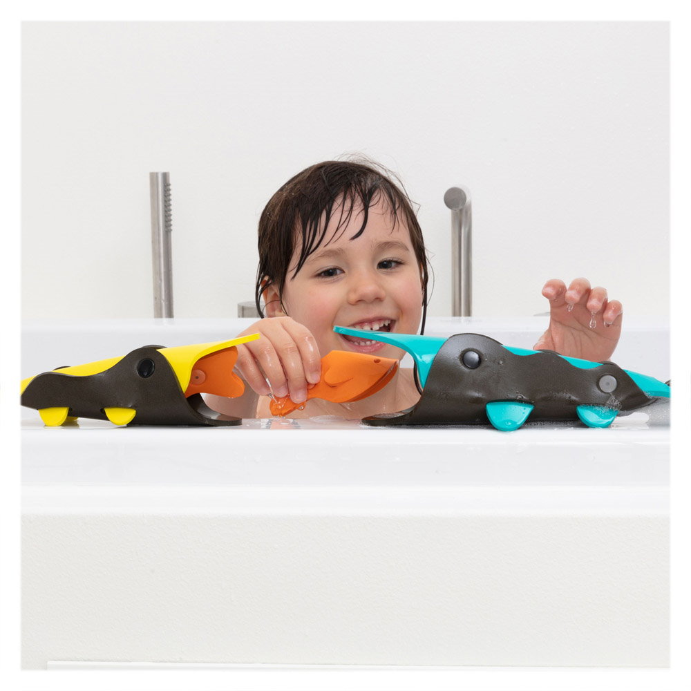 Jucarie creativa de baie Crocodile River Quut Toys - 2 | YEO