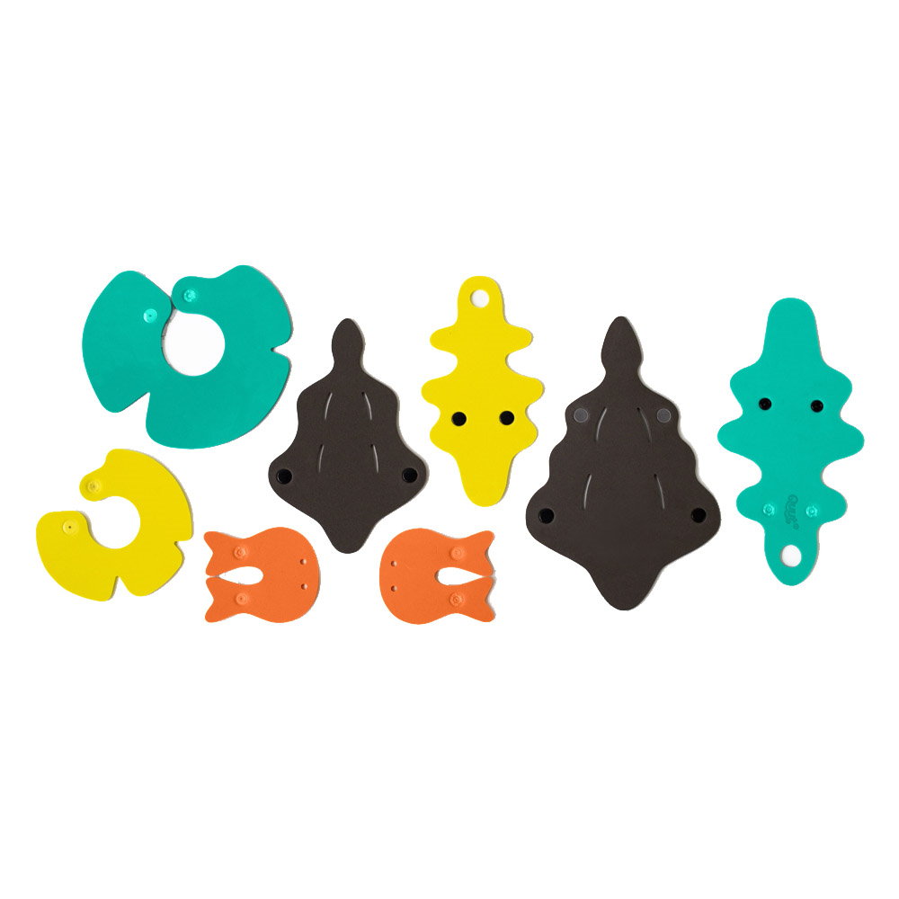 Jucarie creativa de baie Crocodile River Quut Toys