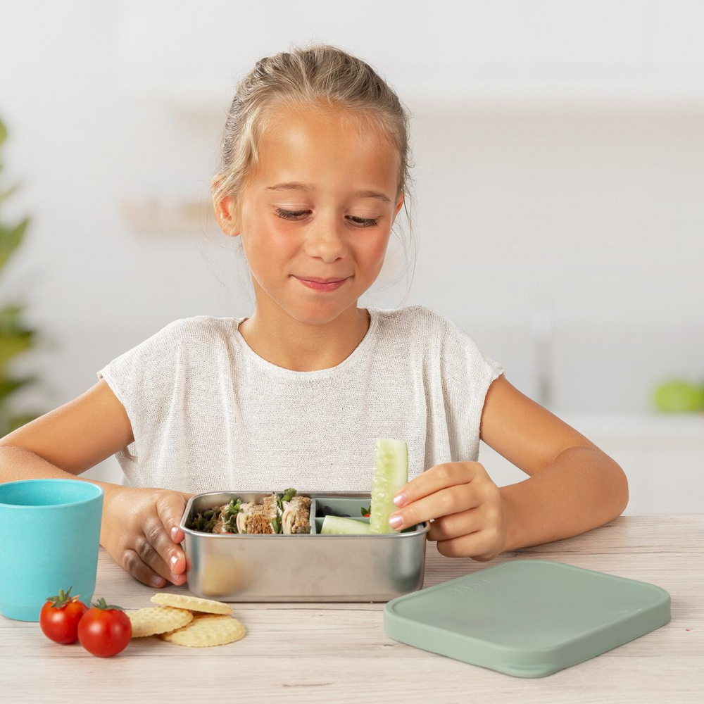 Cutie de pranz pentru alimente din inox Reer Lunchbox - 1 | YEO