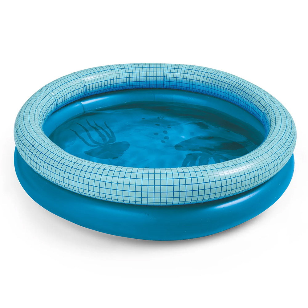 Piscina gonflabila Dippy Quut Toys albastru 120 cm