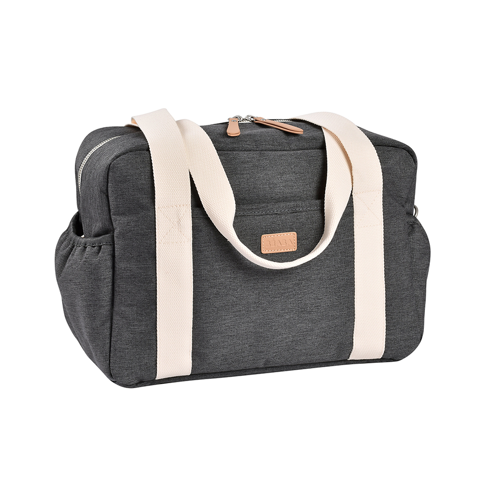 Geanta de infasat Beaba Paris Dark Heather Grey - 5