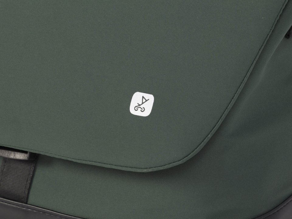 Geanta multifunctionala pentru mamici Euro Cart, compatibila carucioarelor Corso si Crox, cu un compartiment si buzunare, impermeabila si complet rigida, dimensiune 44 x 27 x 14 cm, Jungle - 2