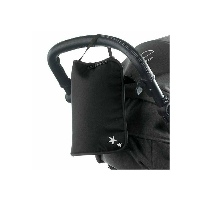 Geanta pentru mamici Jane Sesame cu 2 buzunare exterioare, multiple compartimente, saltea de infasat inclusa, 44 x 34 cm - 4
