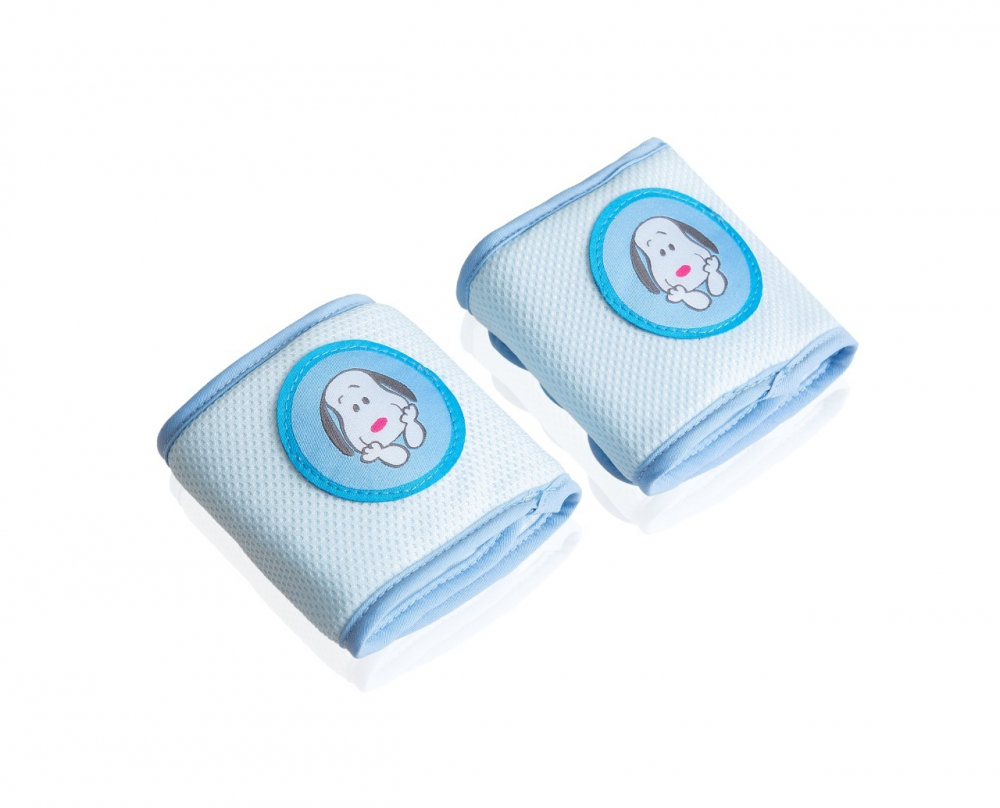 Genunchiere de protectie pentru bebelusi BabyJem Bleu