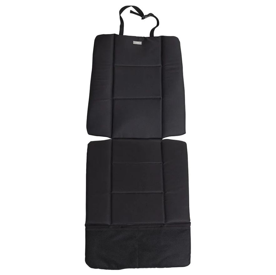 Husa de protectie universala pentru bancheta masinii SaroBaby negru, sistem antialunecare, impermeabila, lavabila, super captusit