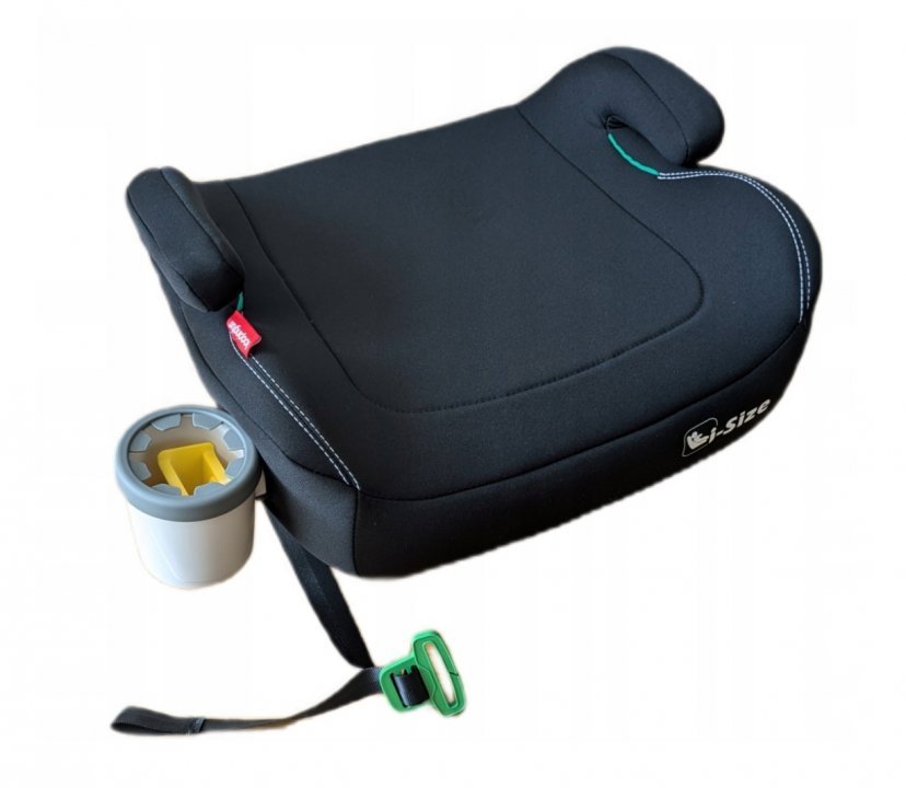 Inaltator auto Loopingfun, cu sistem Isofix omologat i-Size R129, pentru copii intre 125-150 cm sau 5-12 ani, cu suport de pahar si centura de ghidaj - 3