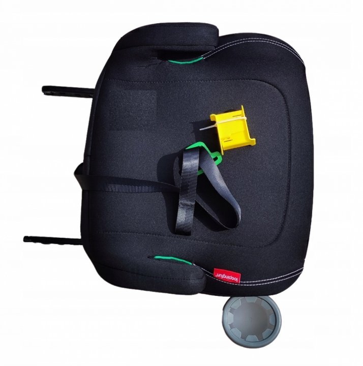 Inaltator auto Loopingfun, cu sistem Isofix omologat i-Size R129, pentru copii intre 125-150 cm sau 5-12 ani, cu suport de pahar si centura de ghidaj - 1