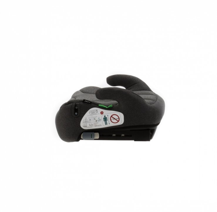 Inaltator auto pentru copii isofix Adamex Jazz, omologat R129 i-Size, bare isofix reglabile, suport pahar, husa detasabila, 125-150 cm sau 22-36 kg, Gri - 1
