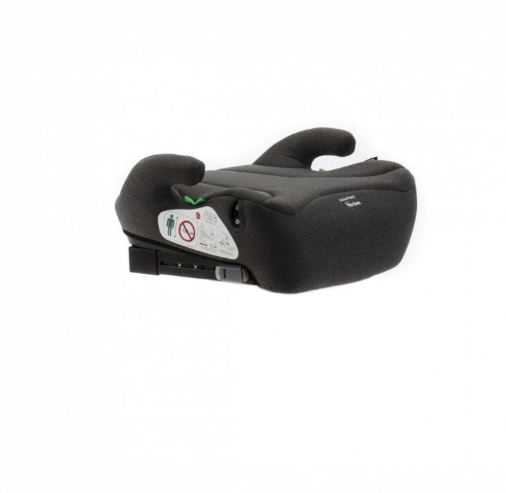 Inaltator auto pentru copii isofix Adamex Jazz, omologat R129 i-Size, bare isofix reglabile, suport pahar, husa detasabila, 125-150 cm sau 22-36 kg, Gri - 3