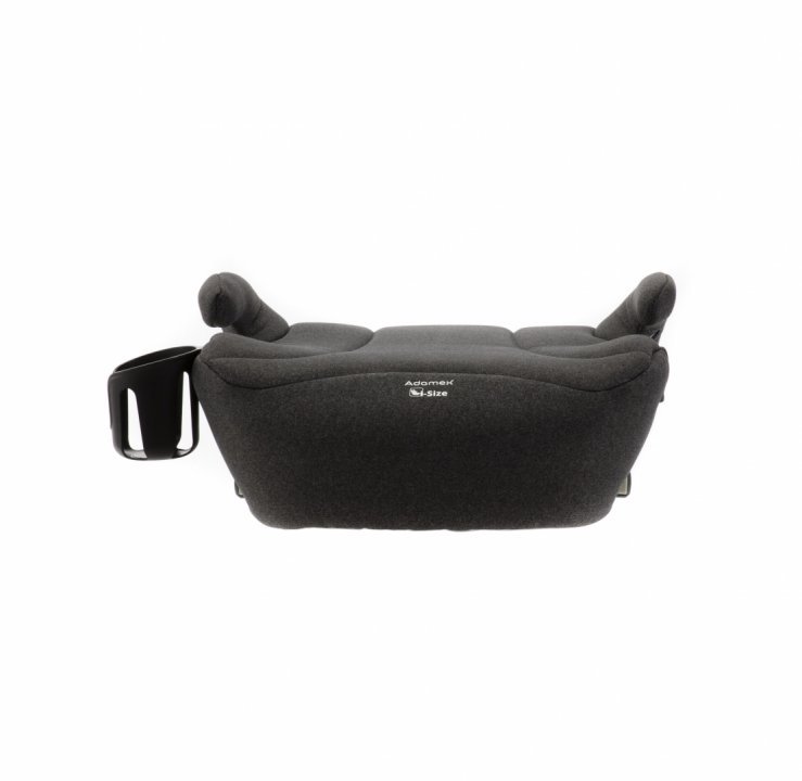 Inaltator auto pentru copii isofix Adamex Jazz, omologat R129 i-Size, bare isofix reglabile, suport pahar, husa detasabila, 125-150 cm sau 22-36 kg, Gri - 5