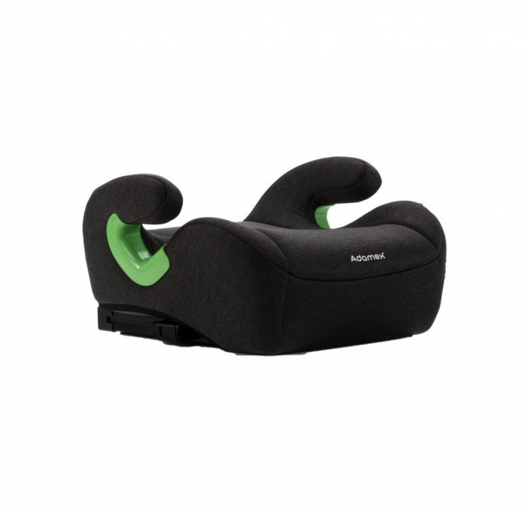 Inaltator auto pentru copii, Adamex Bass, omologat R129 i-Size, cu bare isofix reglabile si spuma moale, 125-150 cm sau 22-36 kg, Graphite - 4