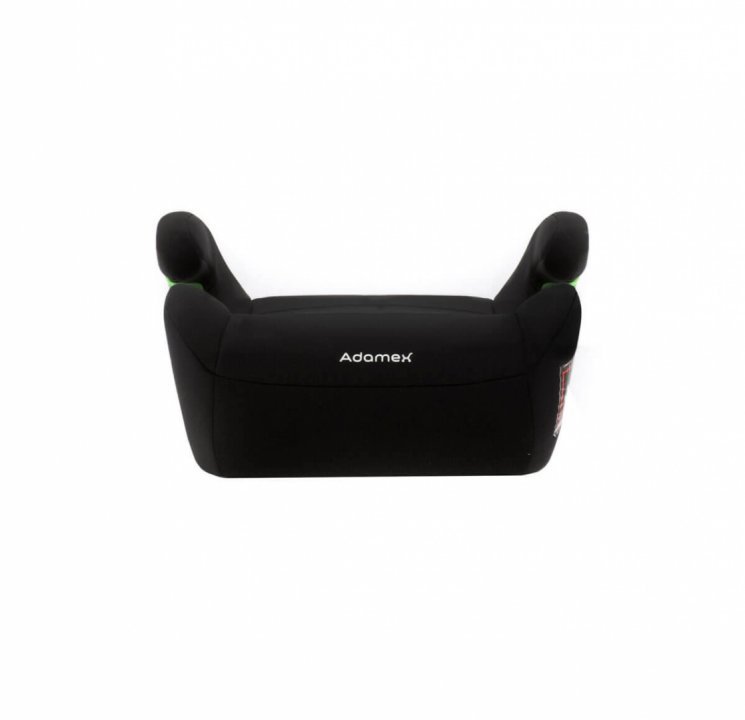 Inaltator auto pentru copii, Adamex Bass, omologat R129 i-Size, cu bare isofix reglabile si spuma moale, 125-150 cm sau 22-36 kg, Negru - 2